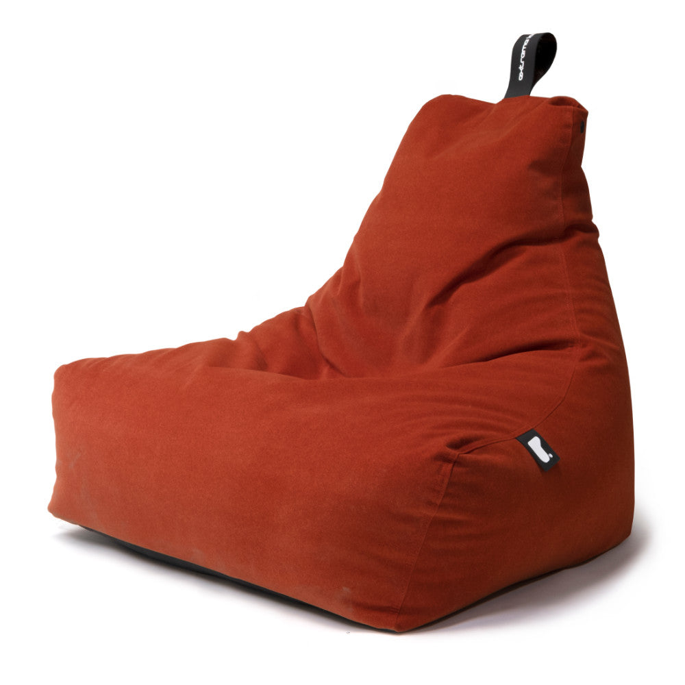 Extreme Lounging - indoor b-bag - mighty-b suede - Rust